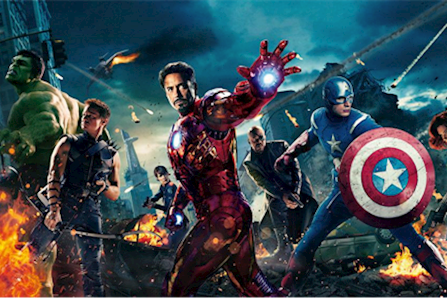 复仇者联盟展品