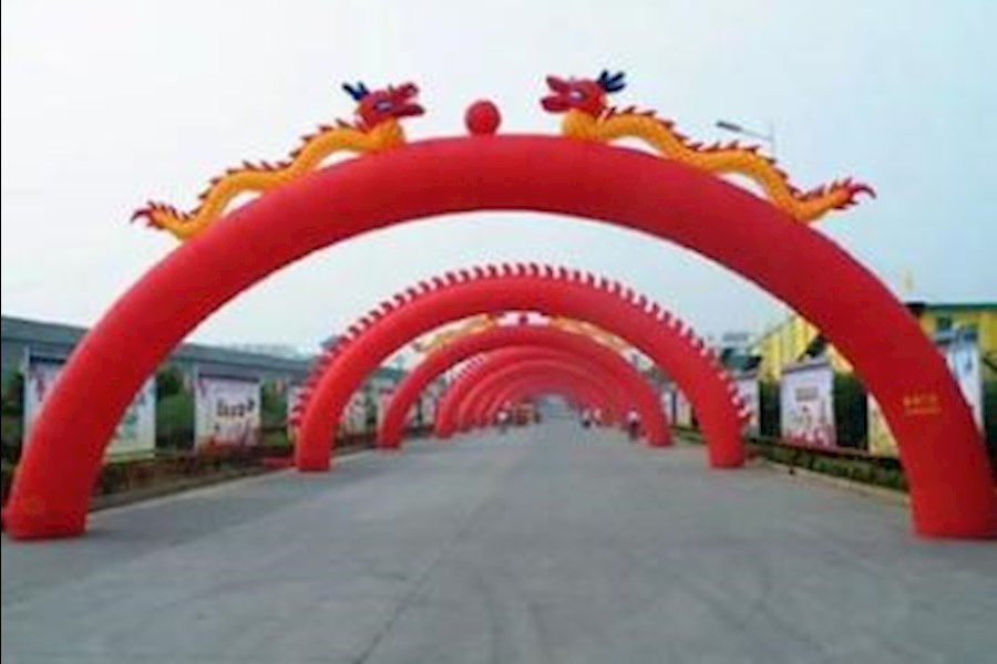 紫色拱门 装饰拱门 场地拱门 广场拱门