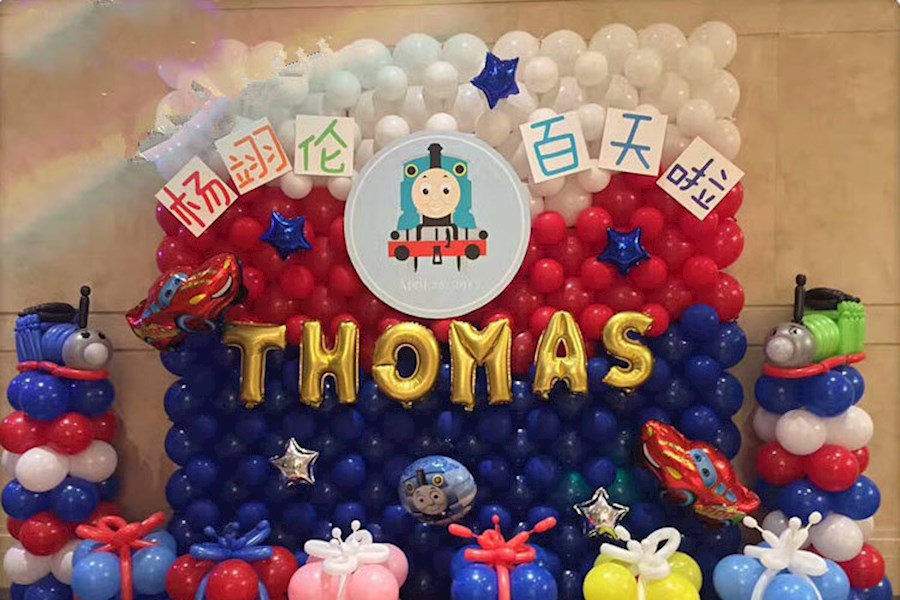 “杨翊伦”小朋友百日宴丨生日派对