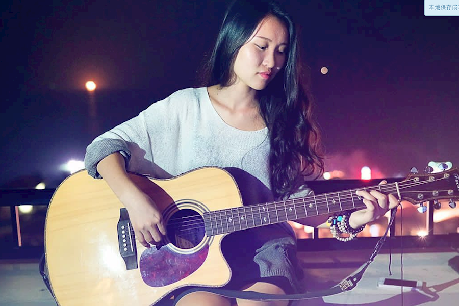偶像吉他弹唱女歌手—周瑛