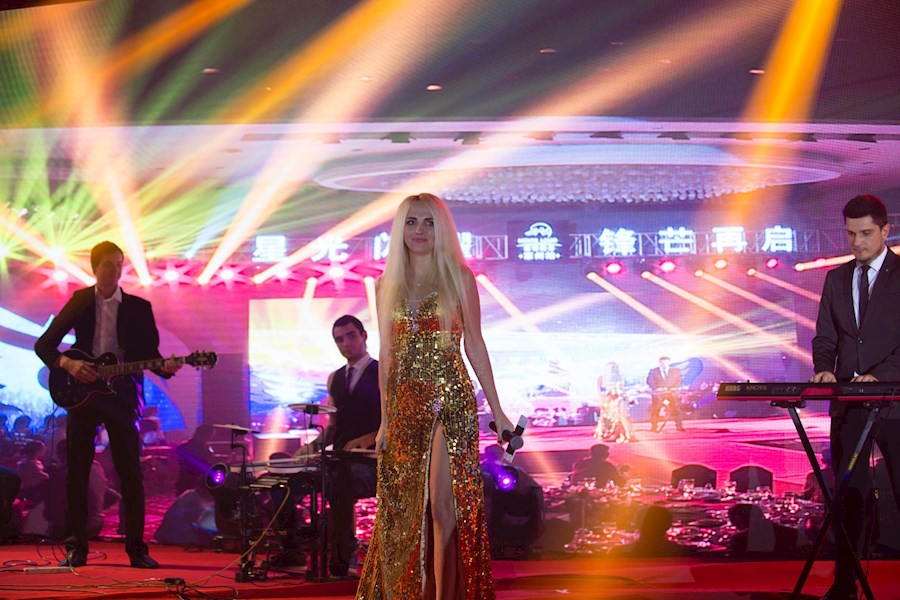 年会发布会外籍乐队