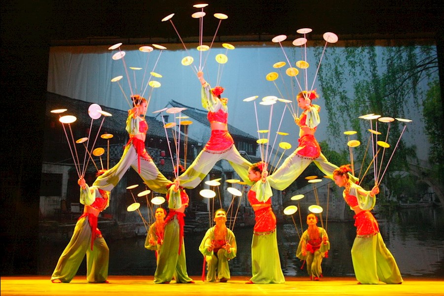 中国杂技传统节目转碟