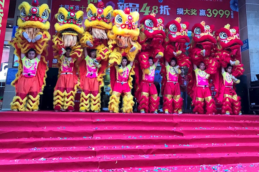 深圳舞狮队-舞狮表演