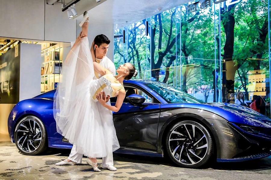 北京三里屯前途k50上市发布会