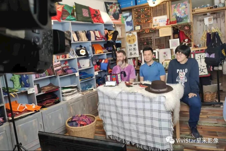 央视主持人赵普双十一公益直播（英国岩羊手工艺品店）丨星米影像直播案例精彩回顾