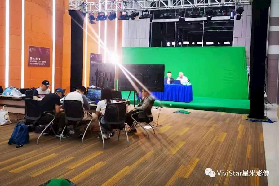 星米影像绿幕抠像视频拍摄、后期制作以及实时虚拟网络直播精彩回顾