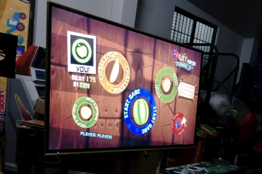 WII体感游戏机XBOX切西瓜游戏