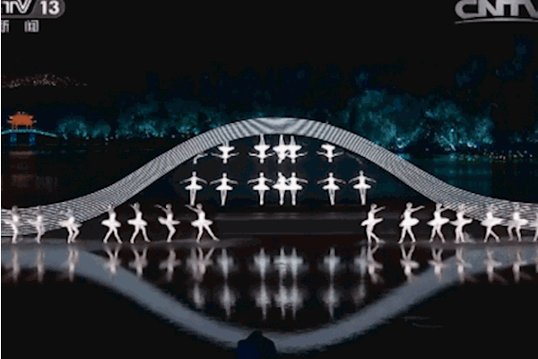 桥梁生长全息投影制作