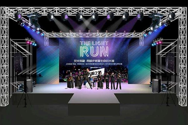 云南曲靖酒店活动需要物料搭建