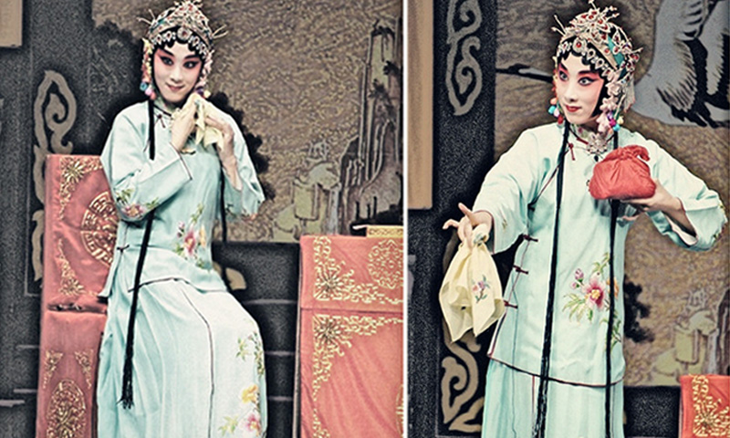 京剧，花旦表演-小米