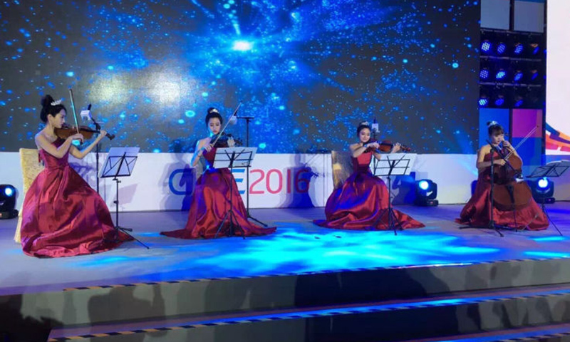 商演，美女小提琴表演-顾钰