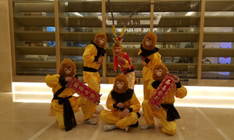 美猴王特色表演-中原武术功夫团