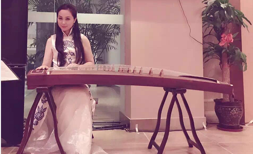 商演，美女古筝表演-静静