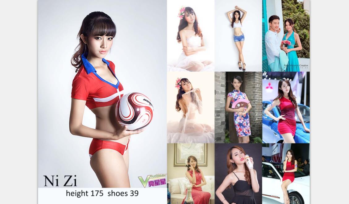 走秀，试衣服，展会活动模特-杨杰妮