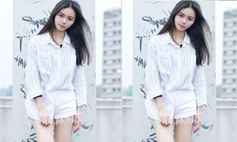走秀，试衣服，展会活动模特-sharry