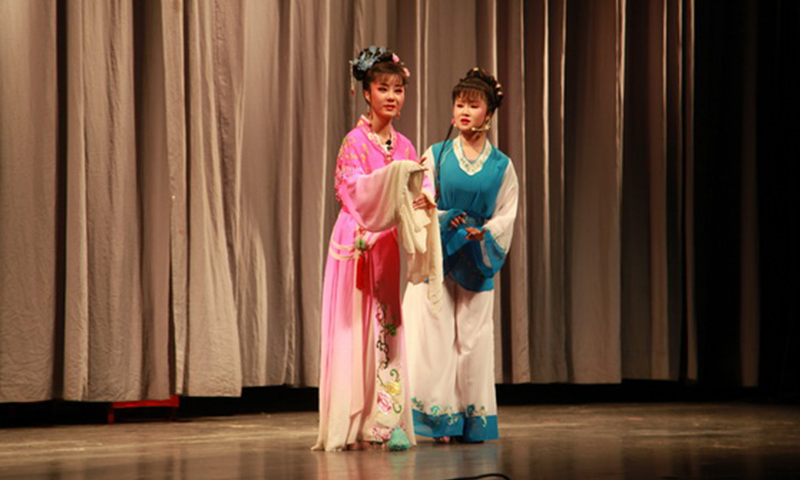 中国风曲艺表演-方陶